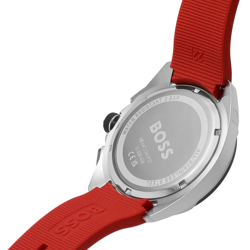 Hugo Boss Volane Chronograph Red Men's Watch- HB1513959
